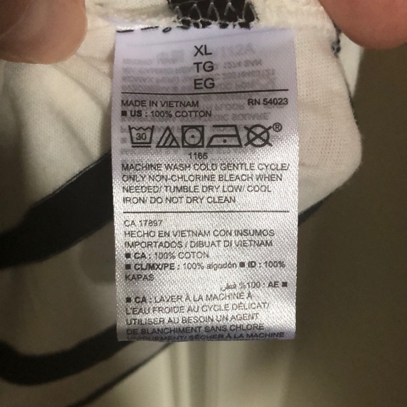 Old Navy 3/4 Sleeve Striped Boatneck Top - Picture 4 of 6